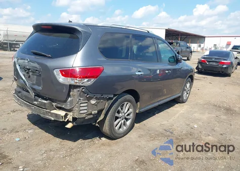 2016 Nissan Pathfinder S from USA, damaged, VIN 5N1AR2MN9GC628297